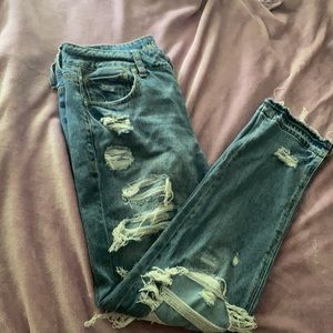 American eagle mom jeans